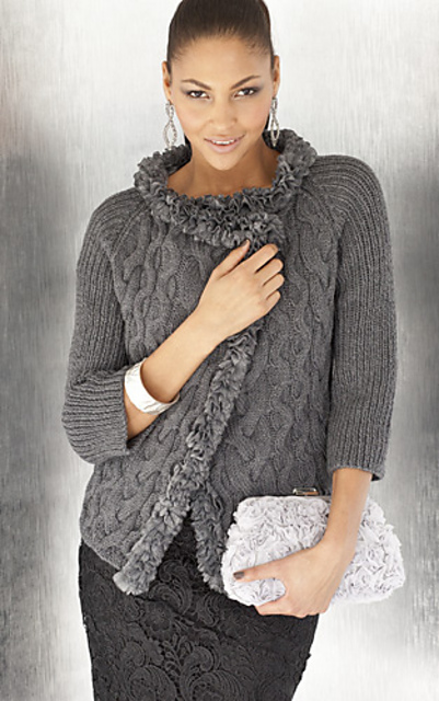#11 Ruffle Trim Jacket