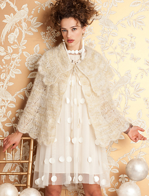 #02 Lace and Pearls Cape