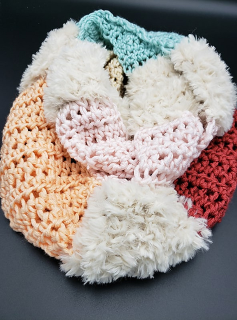 Caron X Pantone and Go For Faux Infinity Scarf