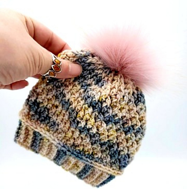 Newborn Pom Beanie
