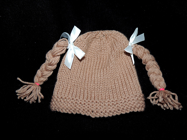 Infant Cabbage Patch Hair Hat