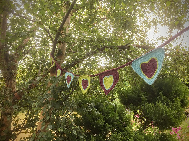Heart Shaped Bunting