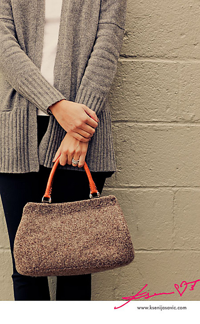 Mrs.Knitsallday's Felted Bag