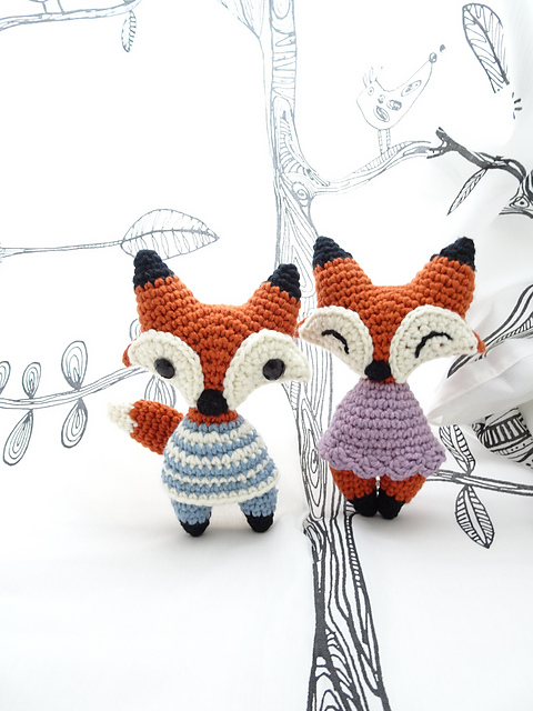 Little Crochet fox or wolf