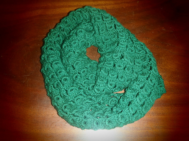 Broomstick Lace Infinity Scarf
