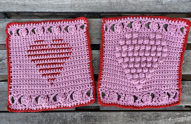 "XOXO" Dishcloth & Towel