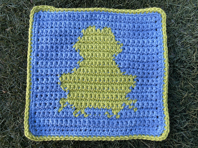 Froggy Washcloth