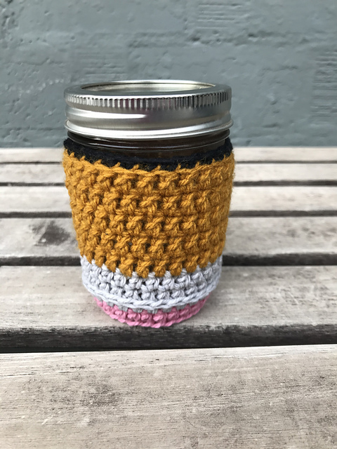Pencil Mason Jar Cover