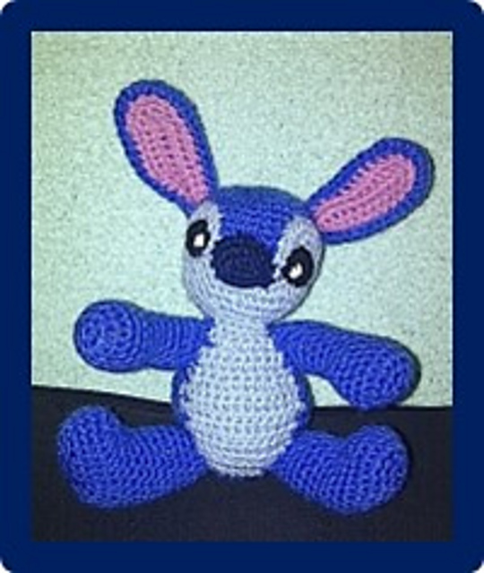Cheryl's Blue Alien Monster