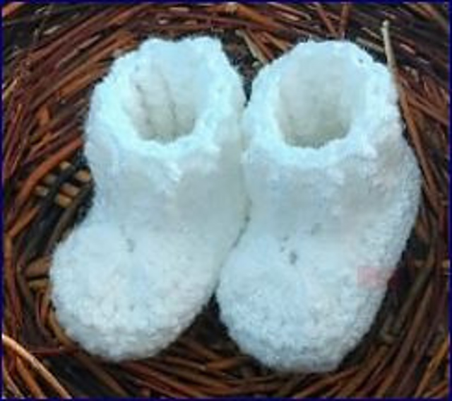 Newborn Sparkle Booties