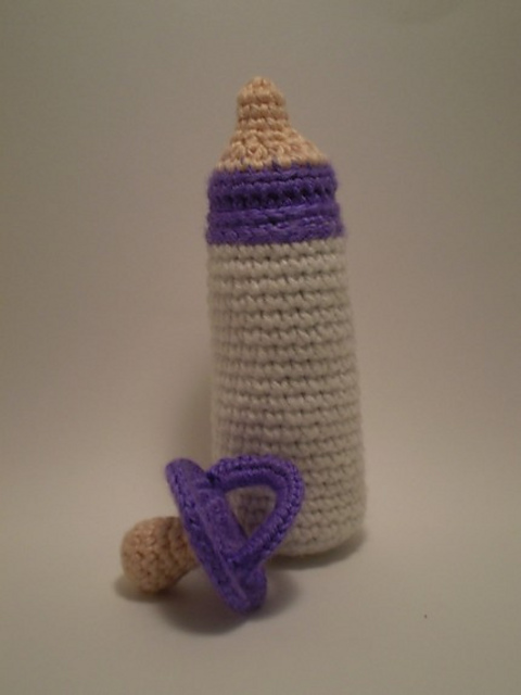 Amigurumi Baby Bottle and Pacifier