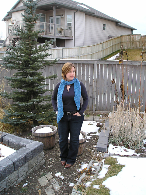 Ditzy Diagonal Scarf