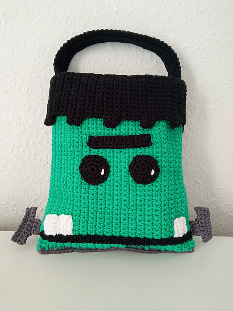 Frankenstein Trick or Treat Bag