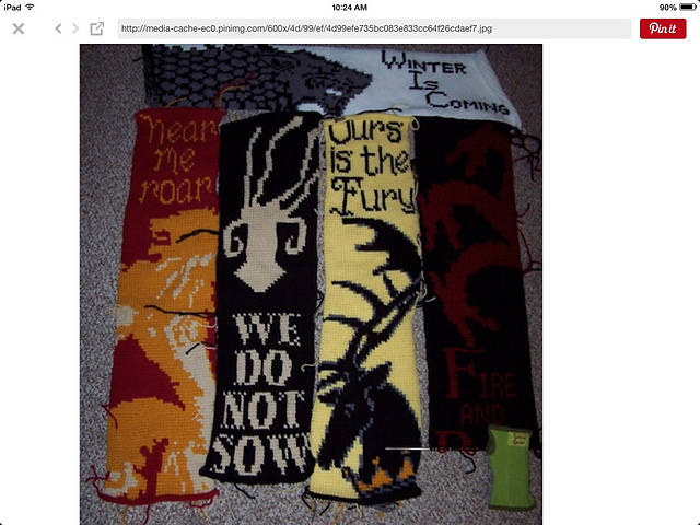 Game of Thrones Afghan