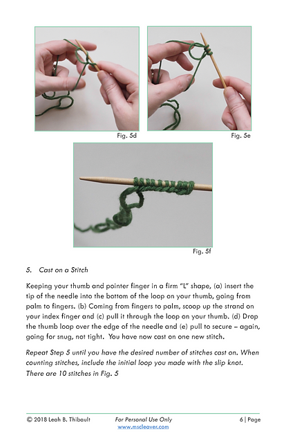 Knitting 101 including Itty Bitty Knitty Kitty