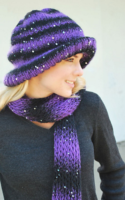 Downtowner Hat and Scarf