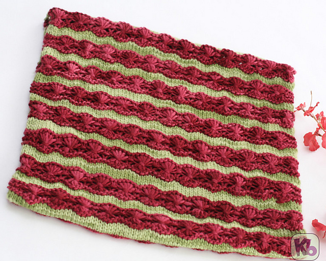 Spring Blossoms Cowl