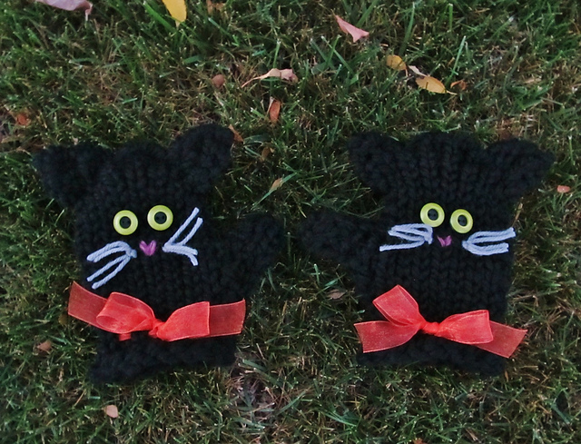 Whimsical Loom Knits Mitts