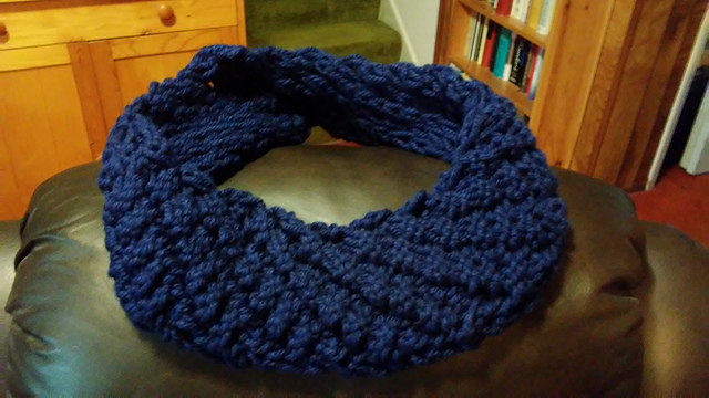 Faux Woven Cowl