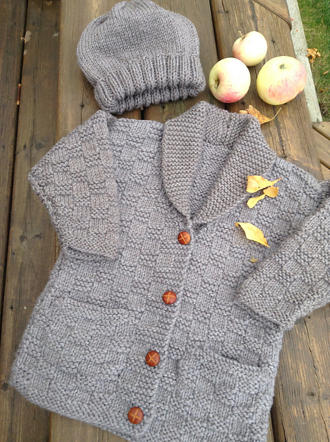 Basket-weave Jacket
