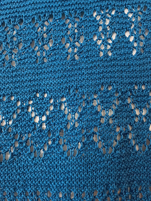 Ravelry: Lacey Garter Stitch Wrap pattern by Polar Bear Knits