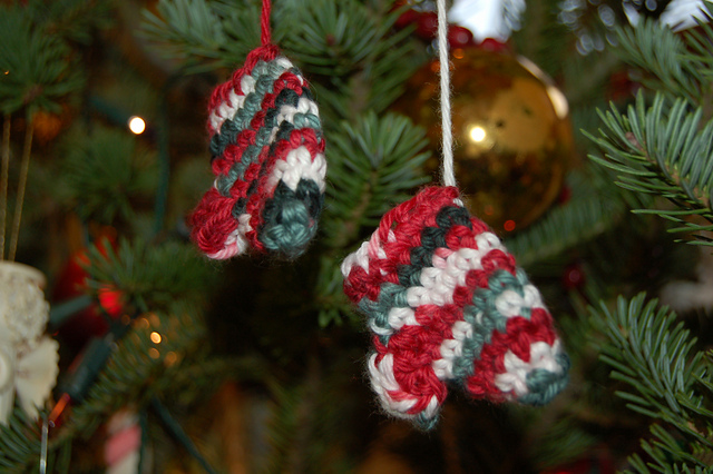 Mittens Ornament