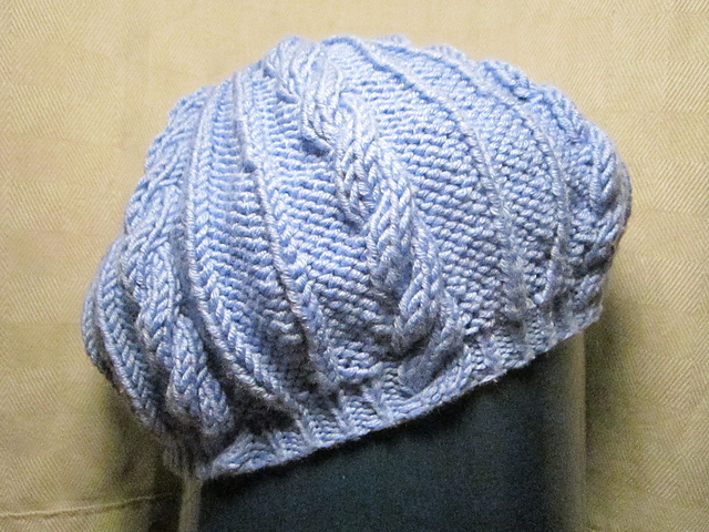 Design H – Cabled Beret