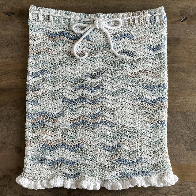 Just Cruising Ripples and Ruffles Skirt