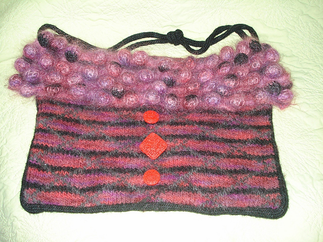 Shibori Blossom Bag
