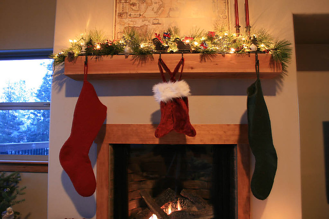 Knit & Felted Christmas Stockings
