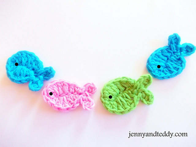 little fish applique