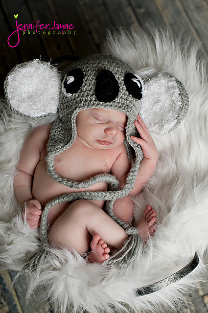 koala hat newborn-1 year