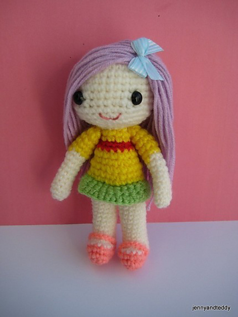 Summer girl amigurumi