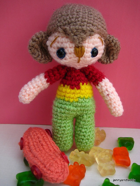 Monkey amigurumi