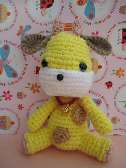 Giraff amigurumi