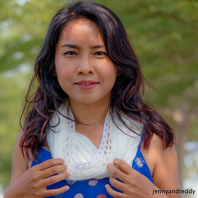 pretty ribbed cowl