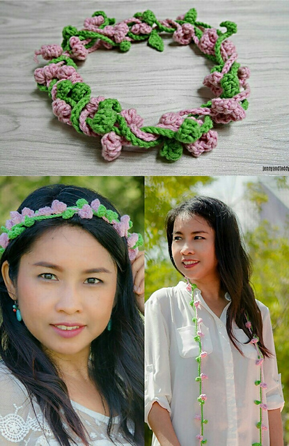 Delia Flowers crown
