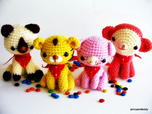 amigurumi animal friends