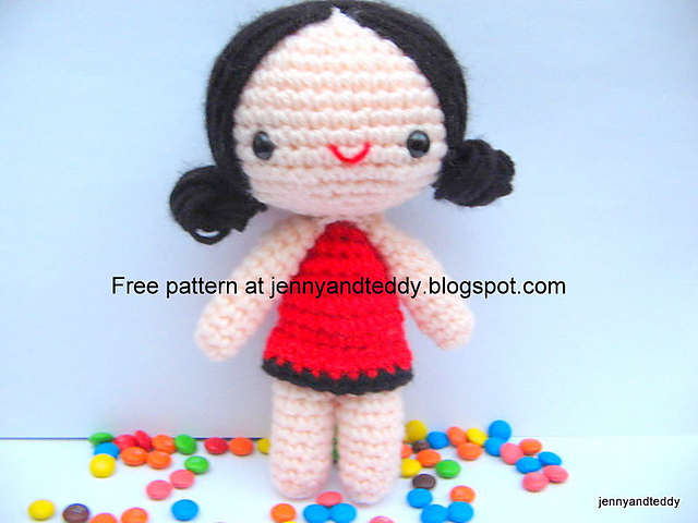 amigurumi sweet gril leena