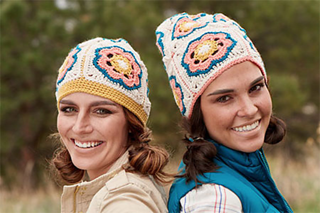 Zinnia Cap and Slouch Hat
