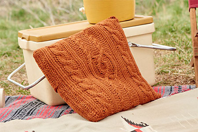 Entwined Cables Pillow
