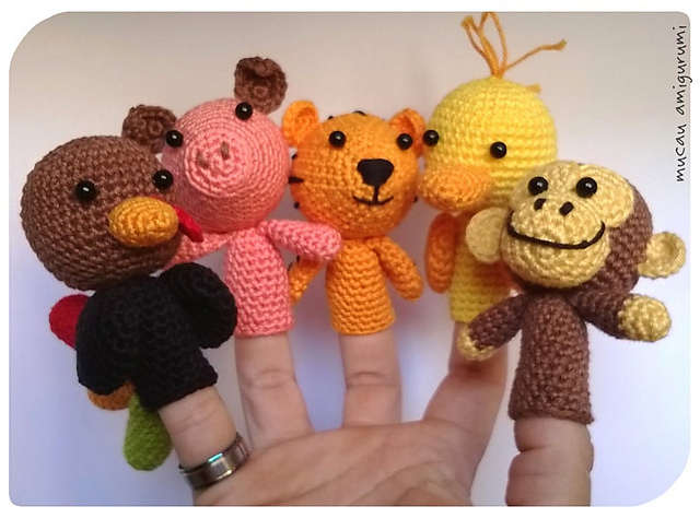 Animal Finger Puppets