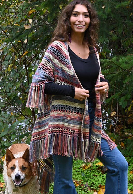 Sleeved Shawl
