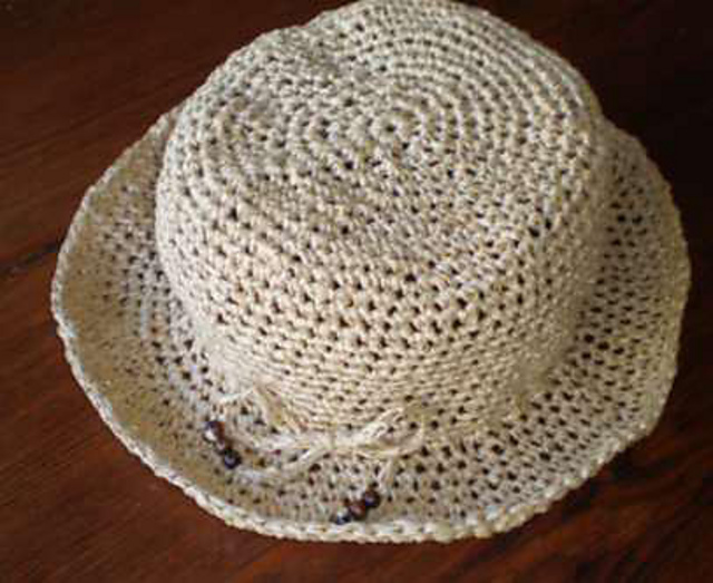 Raffia Beach Hat