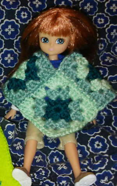 Lottie Granny Square Poncho