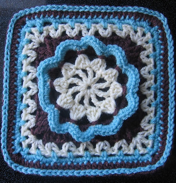 Hermit 9" and 12" Afghan Block