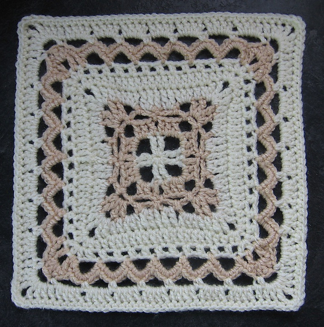 Grand Banks Afghan Block Square 12"