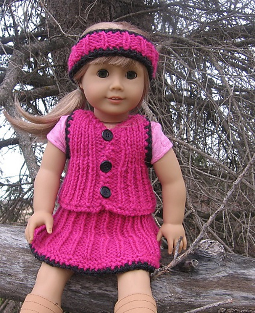 American Girl 18" Miss Annabelle Set