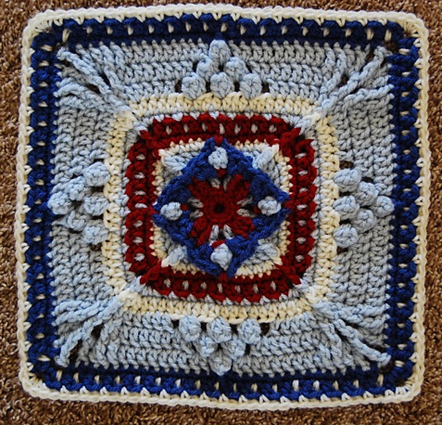 Chicken Feet 12" Afghan Block