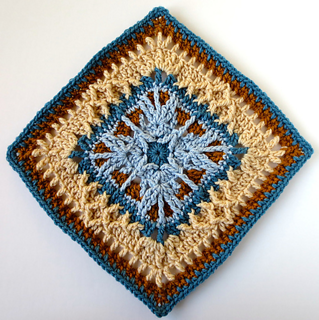 SANDBOX GEOMETRY 9"/12" Afghan Square